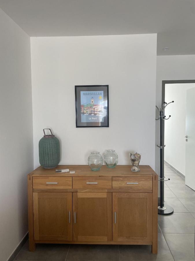 Residence Farenc Vue Sur La Lagune Marseillan  Rum bild